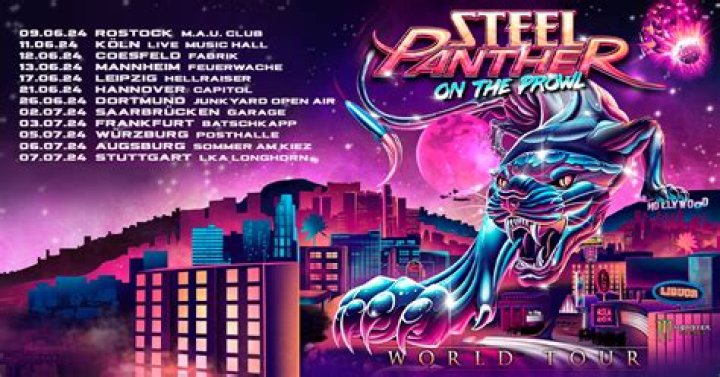 Steel Panther Tickets Steel Panther Tour Dates & Concerts
