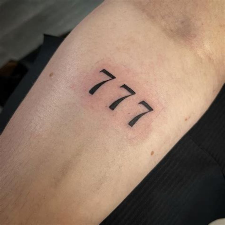 Tổng hợp 777 tattoo để thể hiện may mắn và tài lộc photo gallery xem