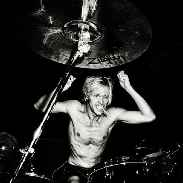Taylor Hawkins' son Oliver Shane plays drums during Foo Fighters