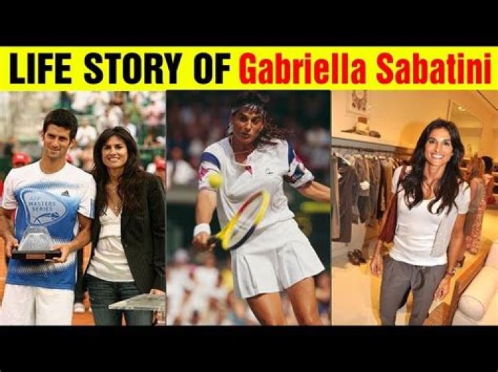 Tennis news Gabriela Sabatini opens up on Roger Federer love