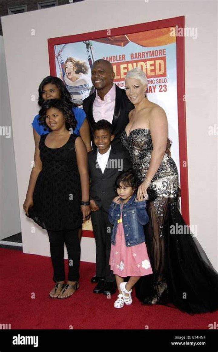 Terry Crews Family At Arrivals For Balls Of Fury Premiere Egyptian