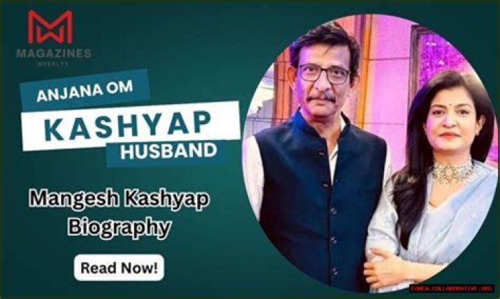 The Husband Of Anjana Om Kashyap, News Anchor Extraordinaire