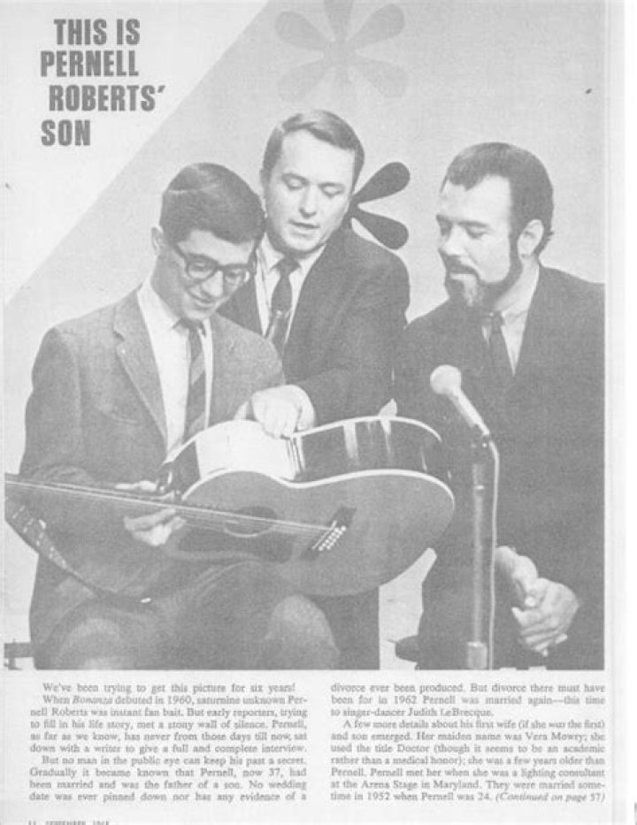 This Is Pernell Roberts' Son Bonanza Boomers
