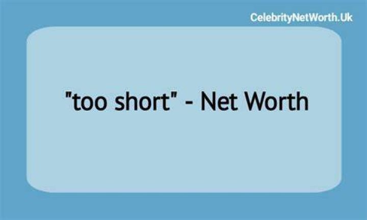 Too Short Net Worth Celebrity Net Worth