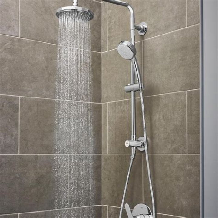 Trimble Dual Shower Head Shower System with Hand Shower Shower