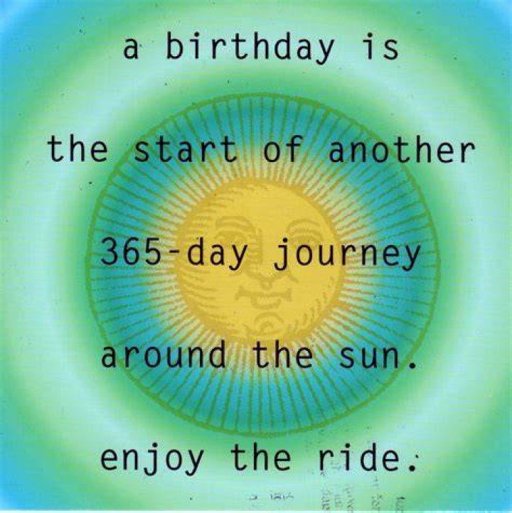 Trip Around The Sun Birthday Card from HumanKind Fair Trade HumanKind