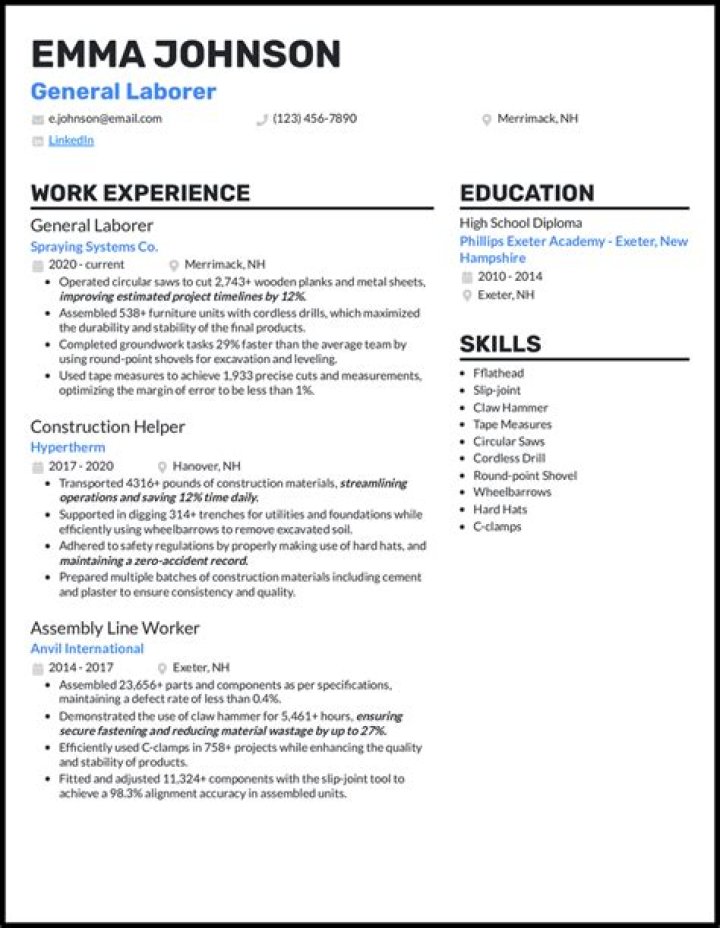 Ty Stockman General Laborer Roush LinkedIn