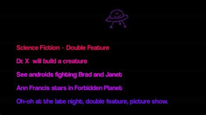 Unlock The Enigmatic World Of Science Fiction/Double Feature Lyrics