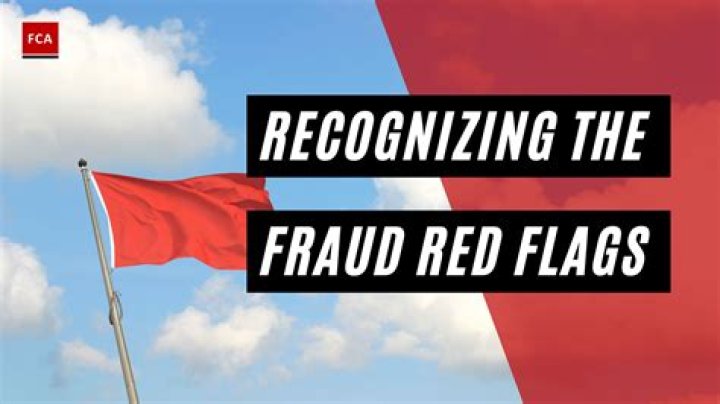 What are red flags on background check?