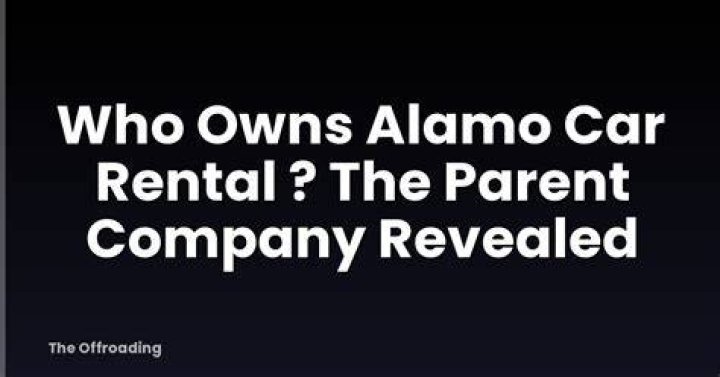 Who owns Alamo Car Rental?
