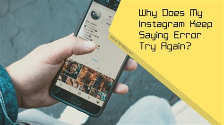 Why Does My Instagram Keep Logging Out? TechLatest