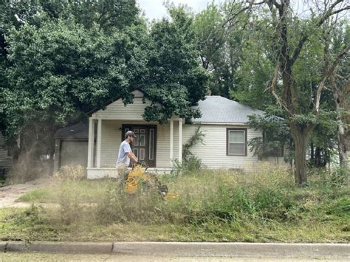 With SB Mowing, this Wichita man turns overgrown lawns into