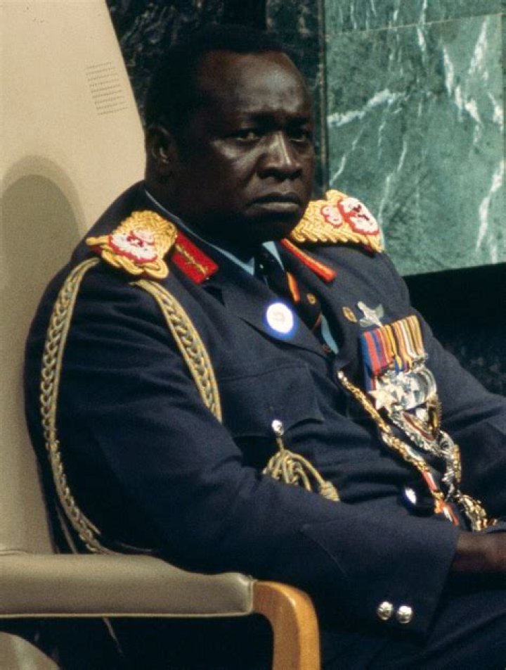 Young Idi Amin Dada with bride Idi amin, Ugandan, Dictator